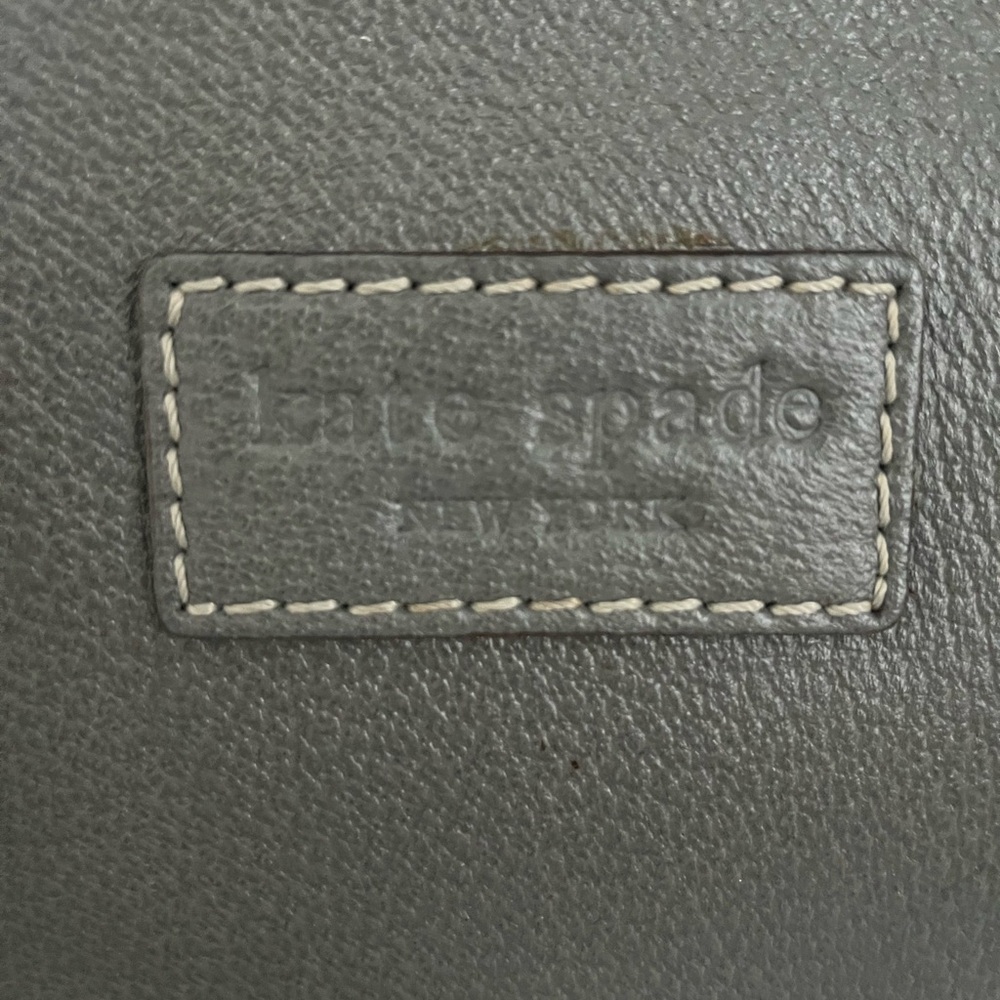 Kate Spade Gray Handbag Vintage shown on Model - Picture 7 of 9